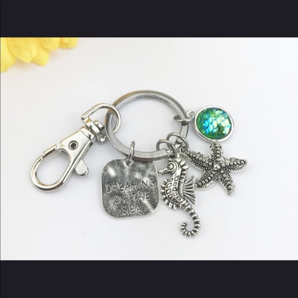 NWT “Dreaming of the Sea” key chain or Tassel - Picture 2 of 5